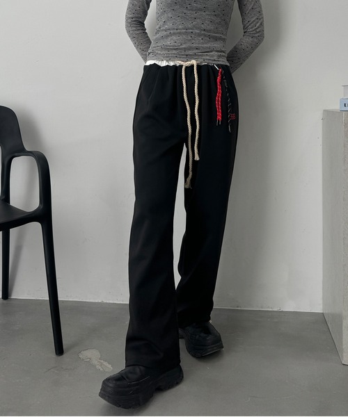 SEN TOKYO スウェットパンツ ジャージ ウエストコード付きイージー