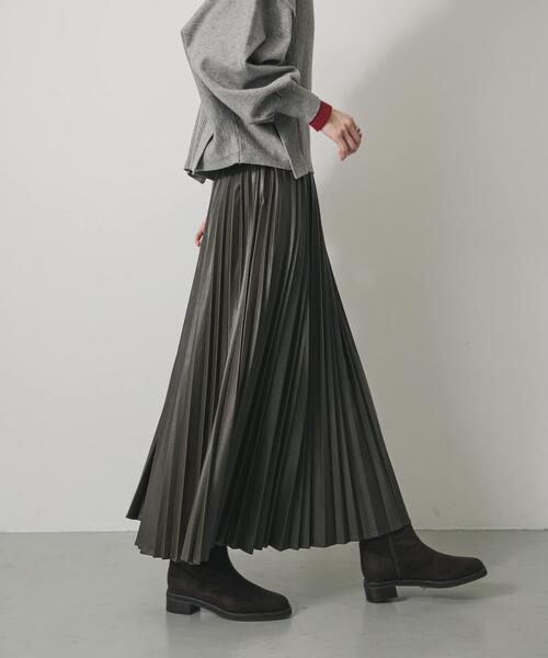 新品未使用　ソージュ　プリーツスカート SENSE OF PLACE by URBAN RESEARCH スカート FLプリーツスカート