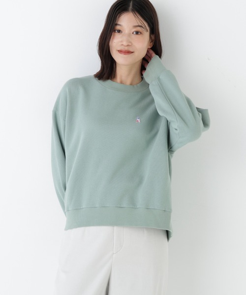 human woman（ヒューマンウーマン） トレーナー スウェット モチーフ