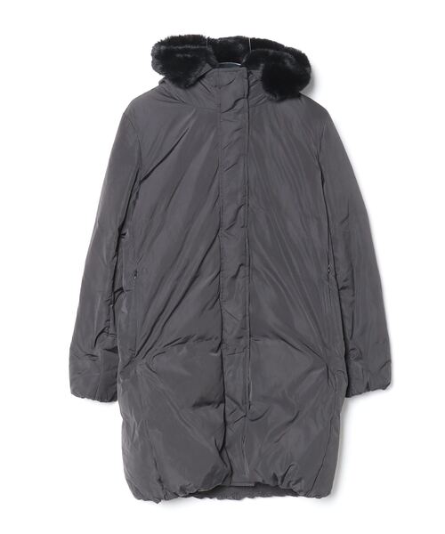 INED（イネド） ダウンコート 9号 ブラック レディース : ZOZOTOWN