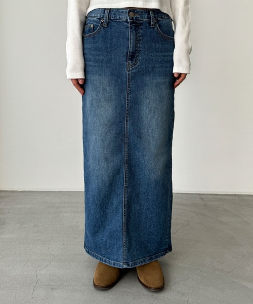 CANAL JEAN（キャナルジーン） 「elmar」デニムスカート SMALL