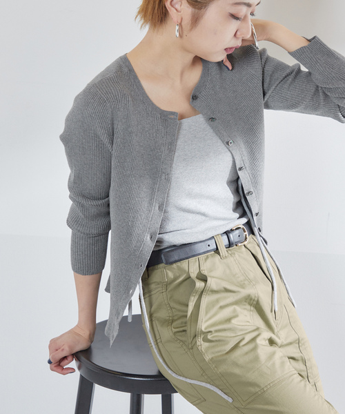 VERMEIL par iena（ヴェルメイユパーイエナ） ニットカーディガン FREE