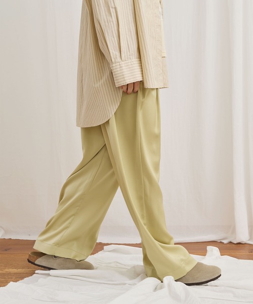 fig London（フィグロンドン） スラックス パンツ com pants