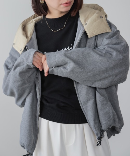 Bou Jeloud（ブージュルード） ブルゾン アウター フーデッドブルゾン