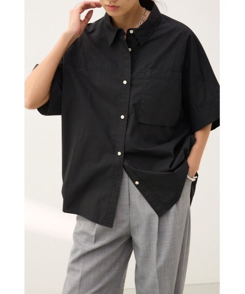 「crie conforto」 長袖シャツ FREE ブラック レディース_画像2