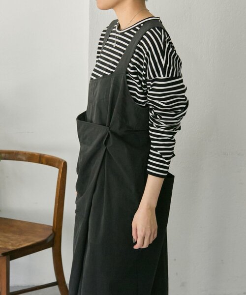 シャツワンピース ラップサロペットワンピース「SUM1 STYLE」 | ear PAPILLONNER | 10