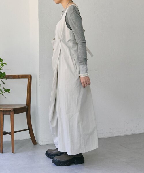 シャツワンピース ラップサロペットワンピース「SUM1 STYLE」 | ear PAPILLONNER | 17