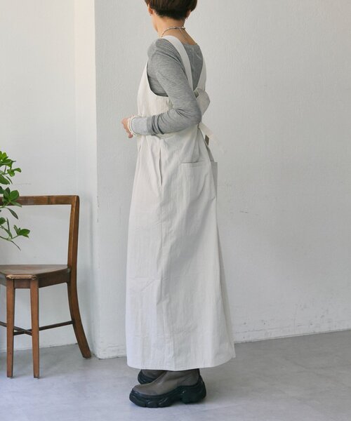 シャツワンピース ラップサロペットワンピース「SUM1 STYLE」 | ear PAPILLONNER | 18