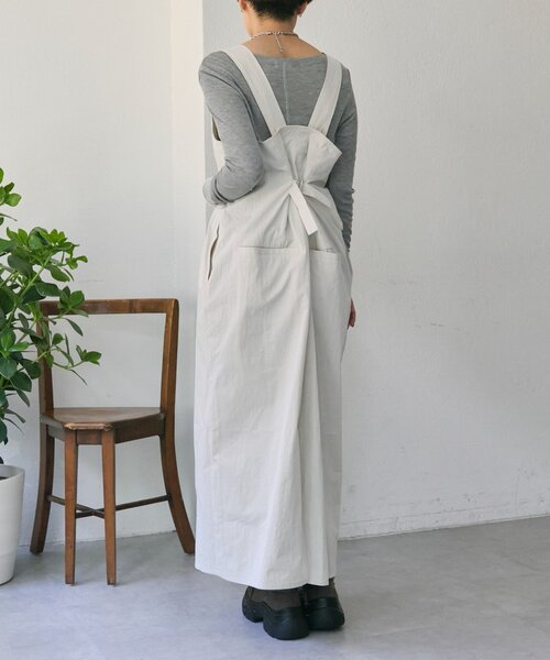 シャツワンピース ラップサロペットワンピース「SUM1 STYLE」 | ear PAPILLONNER | 19