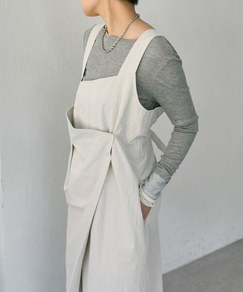 シャツワンピース ラップサロペットワンピース「SUM1 STYLE」 | ear PAPILLONNER | 22