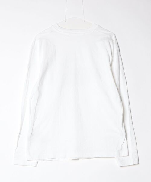 MONCLER（モンクレール） 長袖Tシャツ S ホワイト メンズ : ZOZOTOWN