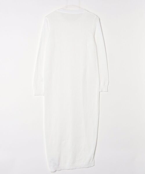 「DazyClair」 ニットワンピース M ホワイト レディース_画像2