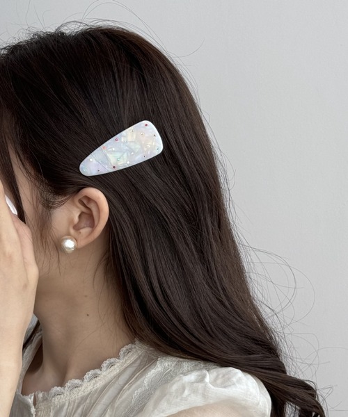 莉  ヘアピン2点 ヘアピン きらめく カラフル ラインストーン : ZOZOTOWN Yahoo!店
