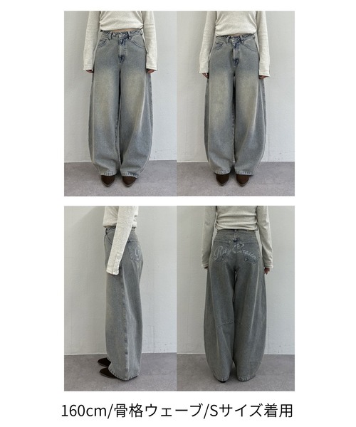 Ray Cassin(レイカズン) ワイドパンツ ジーンズ デニム デニムパンツ Ray Cassin(レイカズン) ワイドパンツ ジーンズ デニム デニムパンツ