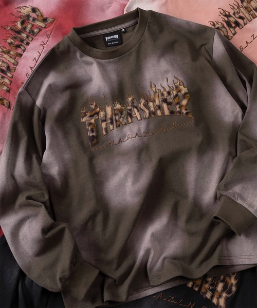 レア！スラッシャー　THRASHER ヴィンテージ　フェード THRASHER（スラッシャー） tシャツ 「70」「THRASHER/スラッシャー