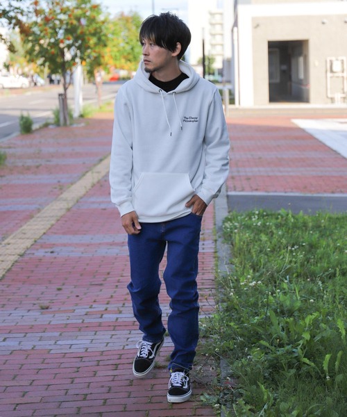 「ZIP FIVE」 プルオーバーパーカー LARGE ホワイト レディース_画像2