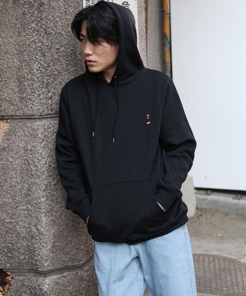 「ZIP FIVE」 プルオーバーパーカー LARGE ホワイト レディース_画像8