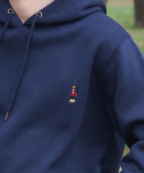 「ZIP FIVE」 プルオーバーパーカー LARGE ホワイト レディース_画像9