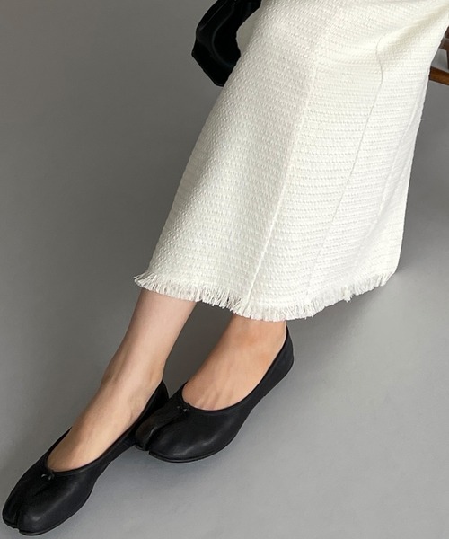 「Louere」 タイトスカート LARGE モカ レディース_画像9