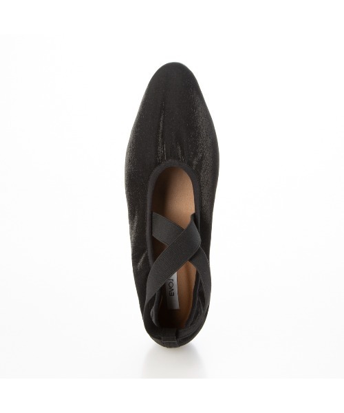 「EVOL」 フラットパンプス 23.0cm ブラック レディース_画像7