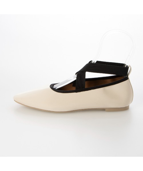 「EVOL」 フラットパンプス 23.0cm ブラック レディース_画像10