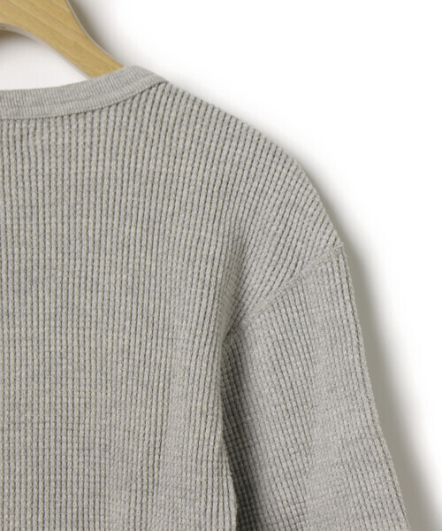 「FUMIKA_UCHIDA」 7分袖カットソー M グレー レディース_画像4