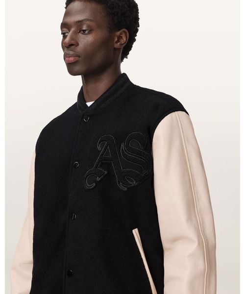 ALLSAINTS（オールセインツ） スタジャン HOLLOWAY BOMBER JACKET