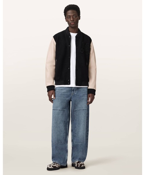ALLSAINTS(オールセインツ) スタジャン HOLLOWAY BOMBER JACKET ALLSAINTS(オールセインツ) スタジャン HOLLOWAY BOMBER JACKET