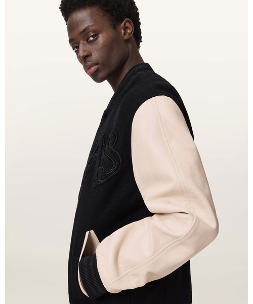 ALLSAINTS（オールセインツ） スタジャン HOLLOWAY BOMBER JACKET