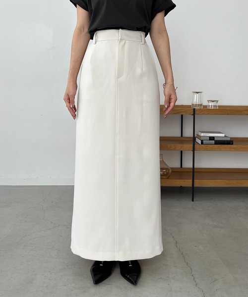 「CAPRICIEUX LE'MAGE」 ロングスカート 38 ホワイト系その他 レディース_画像2