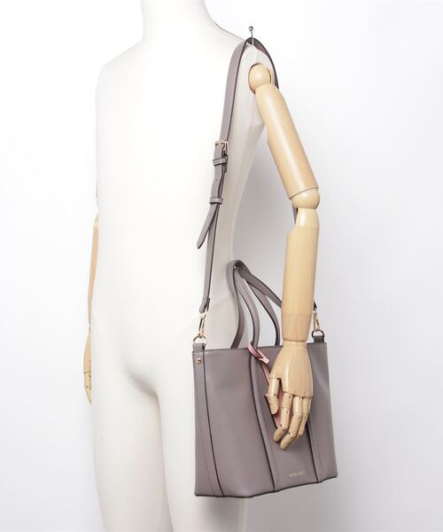 「NATURAL BEAUTY」 2WAYバッグ FREE ネイビー レディース_画像5