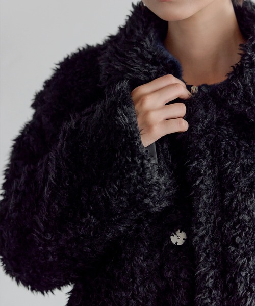 「UNE MANSION」 ジャケット FREE アイボリー レディース_画像5