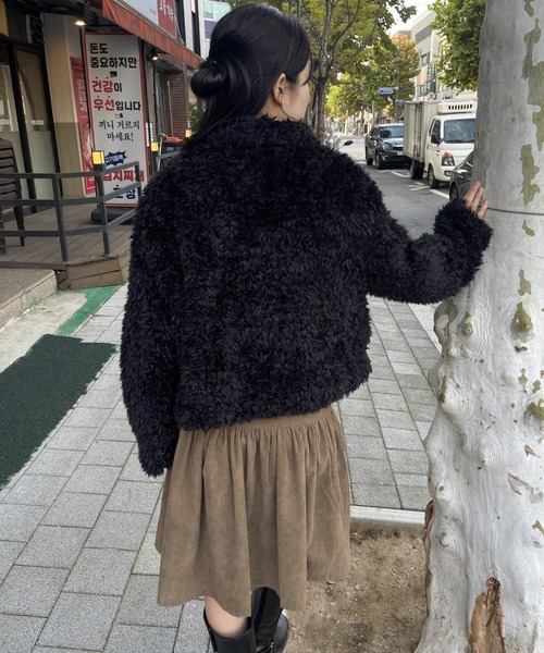 「UNE MANSION」 ジャケット FREE アイボリー レディース_画像8