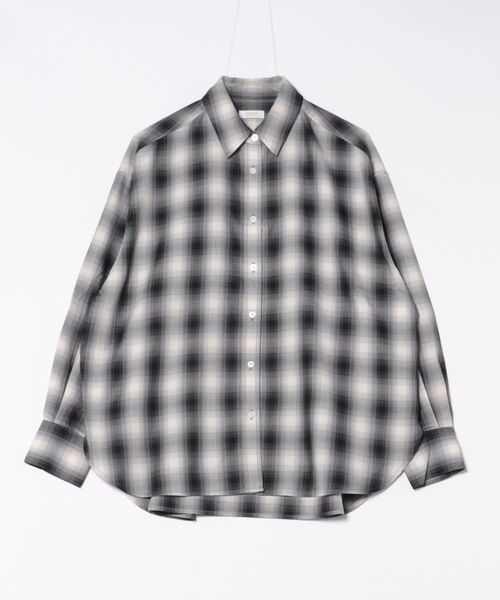 「LOWRYS FARM」 長袖シャツ FREE ブラック レディース_画像2