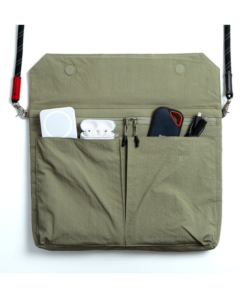 spです　Topologie ユーティリティ メッセンジャー　ループ付き Topologie（トポロジー） ショルダーバッグ バッグ Utility Musette