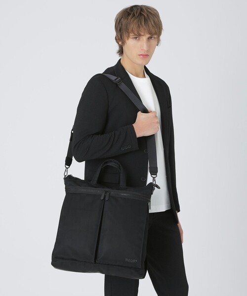 トートバッグ BLACK of  BLACKs ヘルメットトートバッグ メンズの画像
