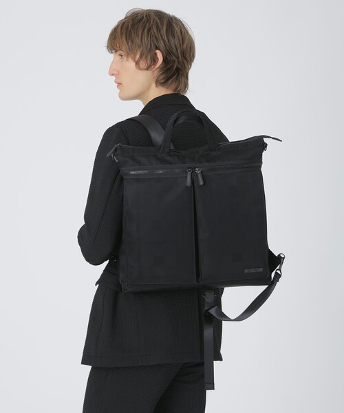 トートバッグ BLACK of  BLACKs ヘルメットトートバッグ メンズの画像