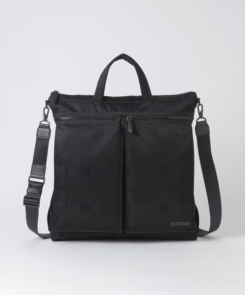 トートバッグ BLACK of  BLACKs ヘルメットトートバッグ メンズの画像