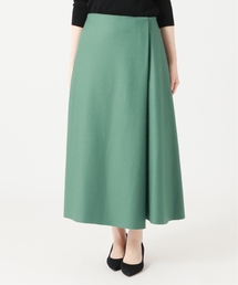 「IENA」 フレアスカート 36 オレンジ レディースの画像9