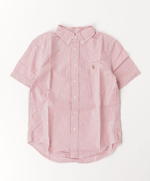 Polo Ralph Lauren Childrenswear - トップ ティーシャツ ストライプド 綿織物 シアサッカー ティーシャツ キッズ 赤ちゃん服 御坊っちゃん