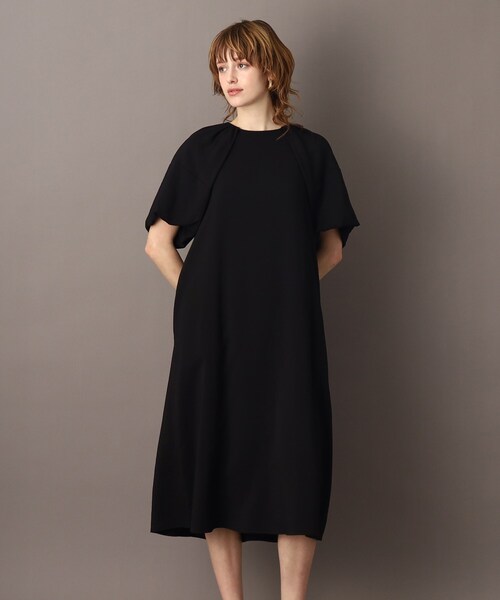 ドレステリア34ブラック新品ワンピース DRESSTERIOR（ドレステリア） 半袖ワンピース 34 ブラック レディース