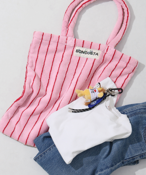 BONGUSTA トートバッグ 「BONGUSTA/ボングスタ」NARAM STRIPED トート