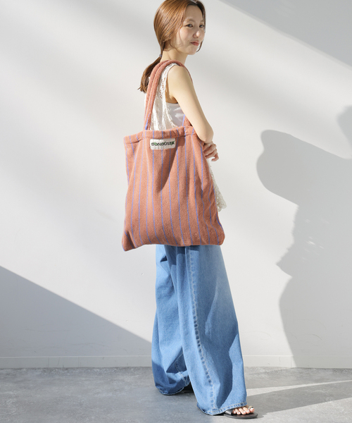 BONGUSTA トートバッグ 「BONGUSTA/ボングスタ」NARAM STRIPED トート
