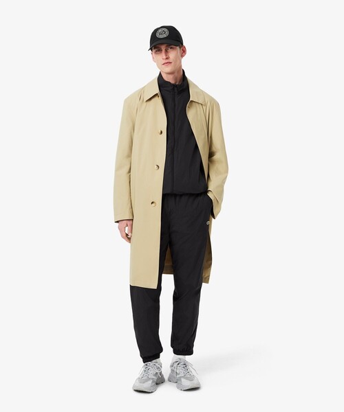 LACOSTE　メンズブルゾン　52サイズ LACOSTE（ラコステ） ナイロンブルゾン 52 グレイッシュブルー メンズ