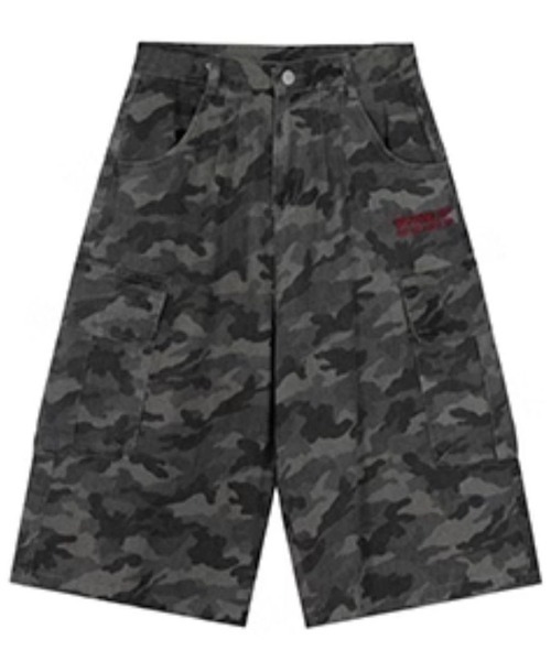 「FreeZone」 カーゴパンツ L ダークグレー メンズ_画像2