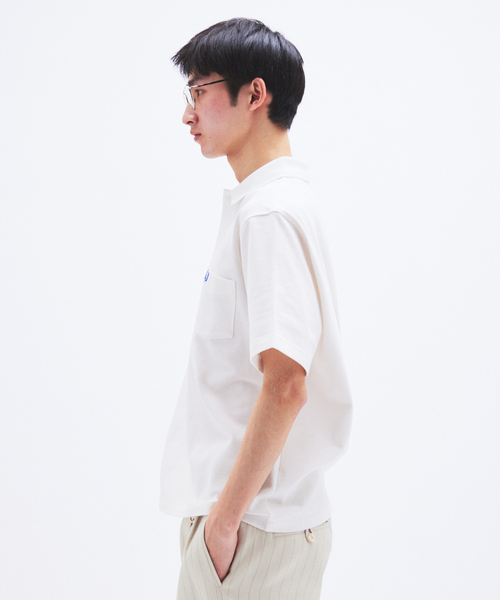 フレッドペリー FRED PERRY SOLOTEX ポロシャツ ホワイト mischiefstyle_10057676