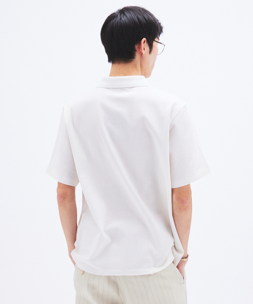 【新品】フレッドペリー ポロシャツ L メンズ 白 定番 月桂樹ロゴ FRED PERRY（フレッドペリー） The Fred Perry Shirt 半袖 ポロシャツ