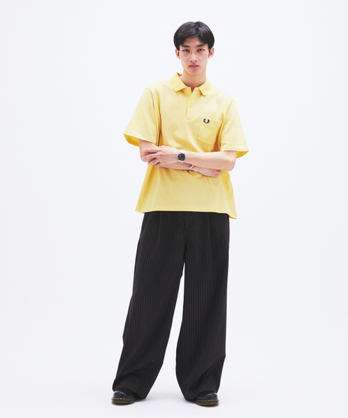ポロシャツ FRED PERRY / フレッドペリー 別注 ポケット ポロ シャツ メンズの画像