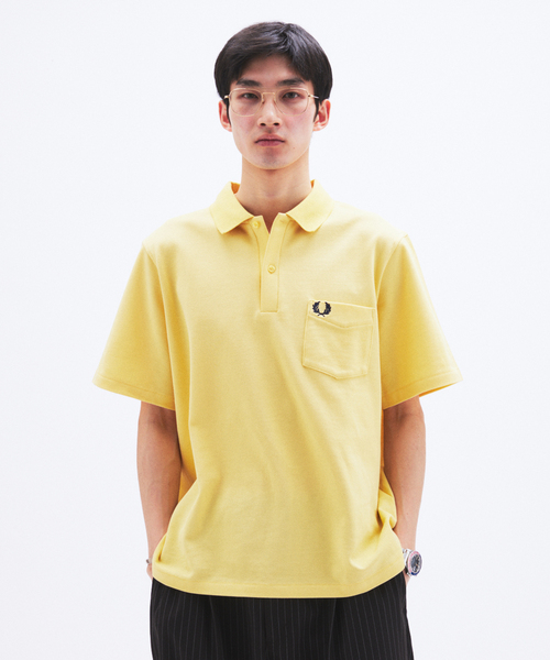FRED PERRY（フレッドペリー） ポロシャツ 別注 ポケット ポロ シャツ