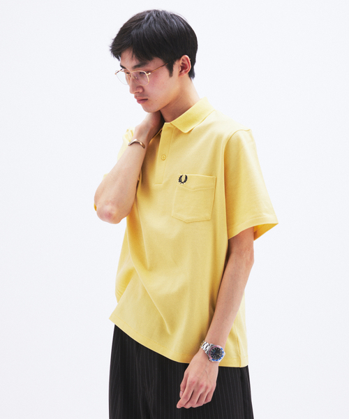 FRED PERRY（フレッドペリー） ポロシャツ 別注 ポケット ポロ シャツ
